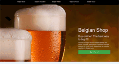 Desktop Screenshot of belgianshop.com